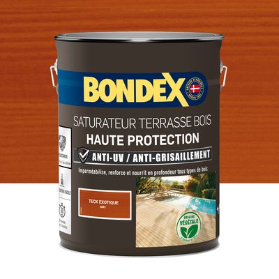 Bondex - Saturateur Bois - Mat - 5L - Teck