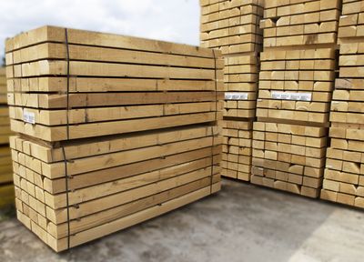 Traverse paysagère en chêne 15 x 26 - longueur 2,60 M HENRY TIMBER