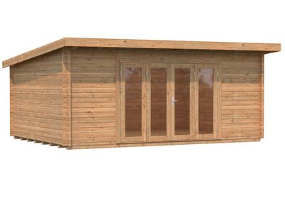 Studio bois Marron Lea 19,4m2 PALMAKO