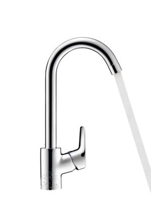 Mitigeur évier MyCube L chromé HANSGROHE