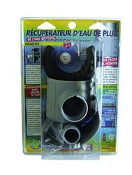 Collecteur d'eau de pluie gris pour gouttière pour récupérateur d'eau  INTERPLAST, 348323, Jardin, terrasse et aménagement extérieur