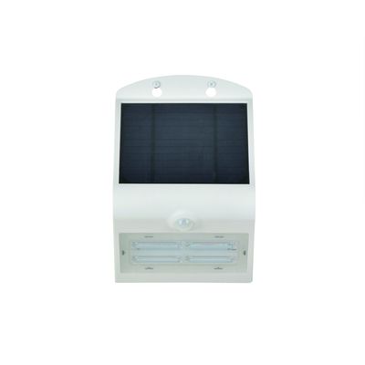 Applique extérieure solaire avec détecteur SKYLIGHT blanc IP 55 blanc froid 400 lumens - COREP