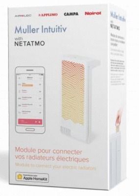 Box de connexion Muller intuitiv blanc pour chauffage inertie