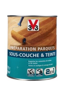 Sous-couche et teinte chêne grisé 750 ml - V33