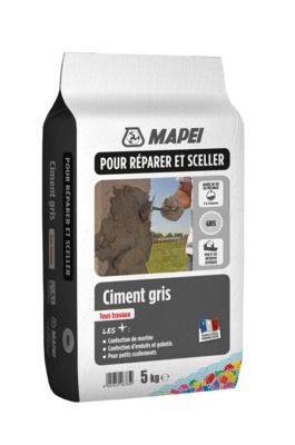 Ciment gris 5 kg MAPEI