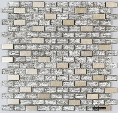 Mosaique 30x30 verr tissu ribe