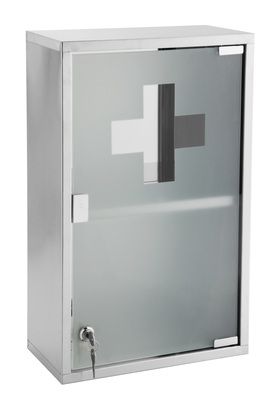 Armoire à pharmacie Genoa L 300 x H 500 mm MP GLASS