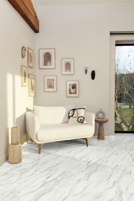 Sol vinyle décor marbre blanc Neo Marble 4,5x490x980mm 23/33 GERFLOR