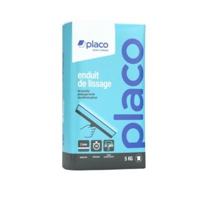 Enduit de lissage en poudre - 5 kg - Placo®