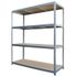 Etagère bois et métal charge lourde 60 x 160 x 180 cm MODULO STORAGE