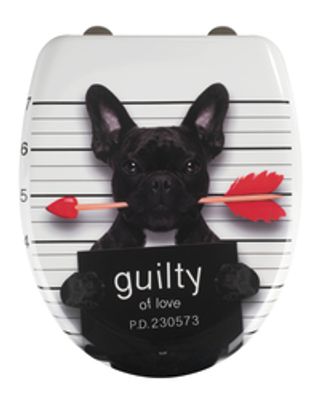 Abattant de WC Guilty dog duroplast WENKO