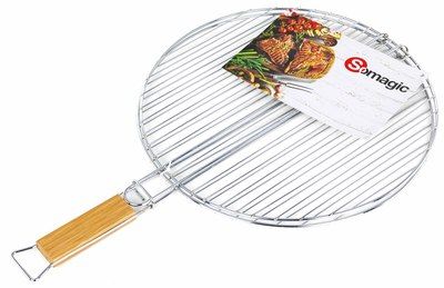 Grille de barbecue double ronde ø 37 cm SOMAGIC