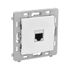 Prise RJ45 blanc CALY DEBFLEX