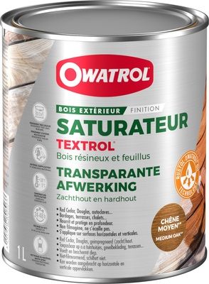 Saturateur TEXTROL Chêne moyen 1L OWATROL