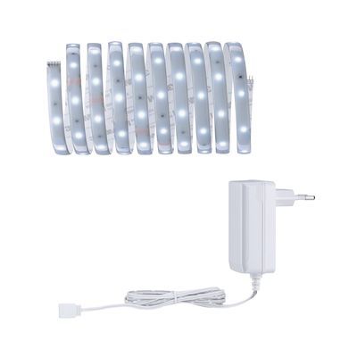 Ruban LED 3m prêt à l'emploi blanc froid 6500K IP44 12W 24V MAXLED 250 PAULMANN