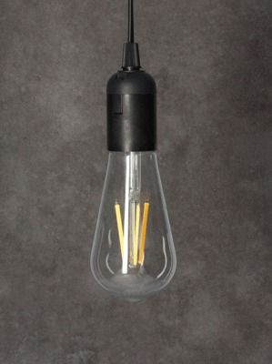 Ampoule LED EDISON filament clairs 6W 900 lumens dimmable blanc chaud - ARLUX