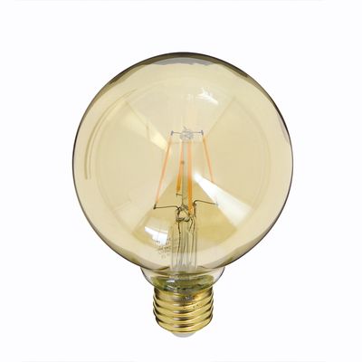 Ampoule Filament LED G95 ambré 4 W = 350 Lumens XANLITE