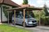 Carport simple -  606 Imprégné - 300 x 500 cm - toit PVC Livraison gratuite domicile WEKA