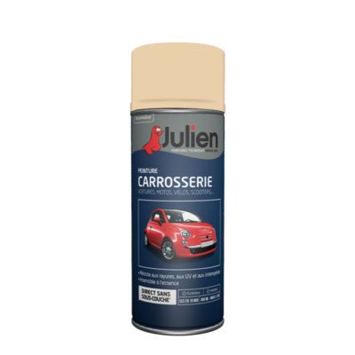 Peinture en Aérosol carrosserie ivoire RAL 37125 400 ml - JULIEN