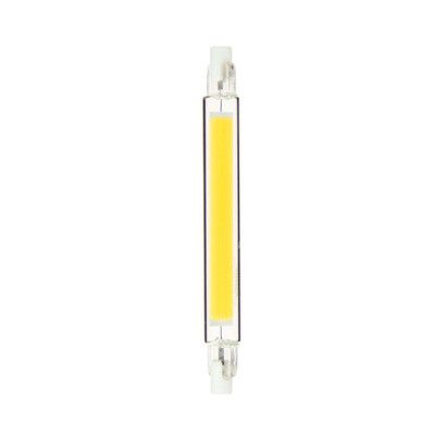 Ampoule LED crayon R7S 118mm 8W = 870lumens blanc chaud - XANLITE