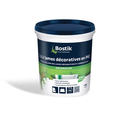 Colle pour lames decoratives en PVC 1 kg BOSTIK