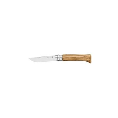 Couteau pliable n°8 avec étui et coffret bois OPINEL