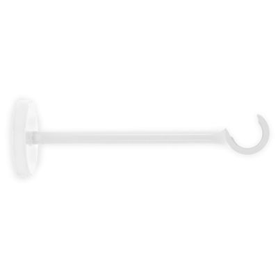 Support ouvert easy fix 150 mm diam 20 mm Finition Blanc brillant par 2 - MOBOIS