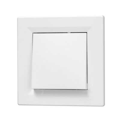 Bouton poussoir blanc - Asfora SCHNEIDER ELECTRIC