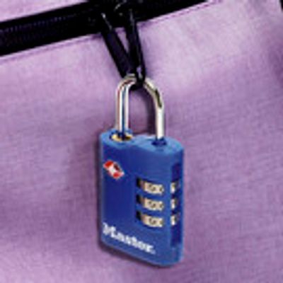 Cadenas à combinaison largeur 30 mm certifié TSA en aluminium MASTER LOCK