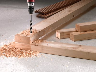 Mèche à bois hélice diamètre 22 mm AKKU-TOP