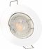 Lot de 3 spots encastrables GU10 fixe blanc 380 lumens 3000K - QUARTZ ARLUX