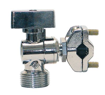 Robinet auto-perceur 1/4 tour pour tube de cuivre de 10 à 16 mm - 20/27 SOMATHERM