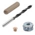 Kit de tourillonnage diamètre 10 mm WOLFCRAFT