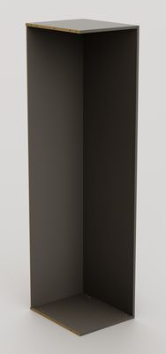Colonne Creo extension graphite 2016 x 500 x 580 mm OFITRES