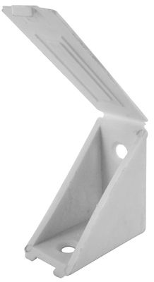 Taquet équerre haut blanc 40 x 40 x 23 mm par 12 CIME