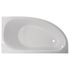 Baignoire asymétrique droite L 1600 x P 900 mm  Easy bath BALNEO