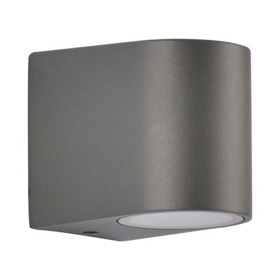 Applique extérieure WILLIAM aluminium anthracite IP 44 GU 10 35 W - COREP