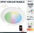 Spot encastrable ONYX RGBW smart 18 W ARLUX