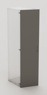 Porte battante Creo graphite 2012 x 498 mm OFITRES