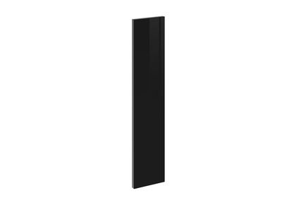 Façade pour meuble range-épices Cristal noir brillant 70 x 15 cm OFITRES