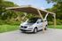 Abri garage carport simple en Y avec toit en PVC 612 Livraison gratuite domicile WEKA