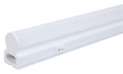 Réglette LED IP20 60 cm inter-connectable 800 lumens Blanc neutre - GEFOM