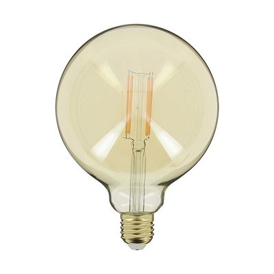 Ampoule LED GLOBE E27 ambrée 600 lumens Blanc chaud XANLITE