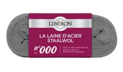 Laine d'acier n°000 150 gr LIBERON