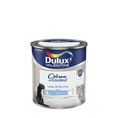 Peinture Crème de Couleur Voile de Brume mat 500 ml - DULUX VALENTINE