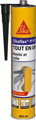 Mastic Colle polyuréthane Sikaflex 11 FC Purform noir 300 ml - SIKA