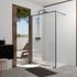 Paroi de douche Gun metal Edge 120x200 cm AURLANE