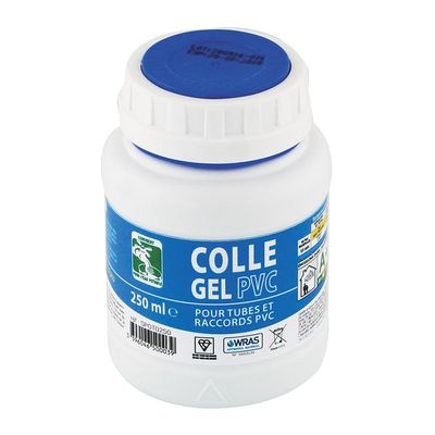 Colle gel PVC avec pinceau 250 ml INTERPLAST