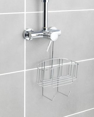 SERVITEUR DE DOUCHE MARTOS ACIER CHROME WENKO