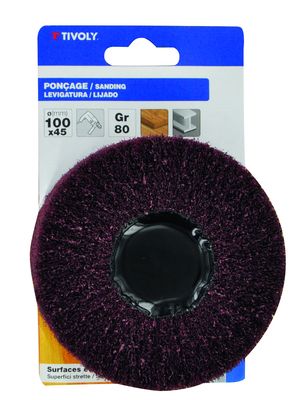 Roue nylon sur tige diamètre 100 x 45 mm TIVOLY